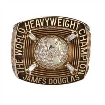 1990 James “Buster” Douglas World Heavyweight Championship Ring  